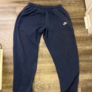 Navy Blue Nike Sweatpants